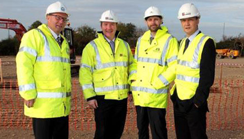 Construction now underway on Moog’s new Tewkesbury facility