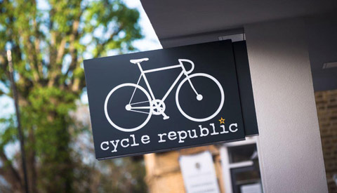 Le Grand arrive for cycle republic