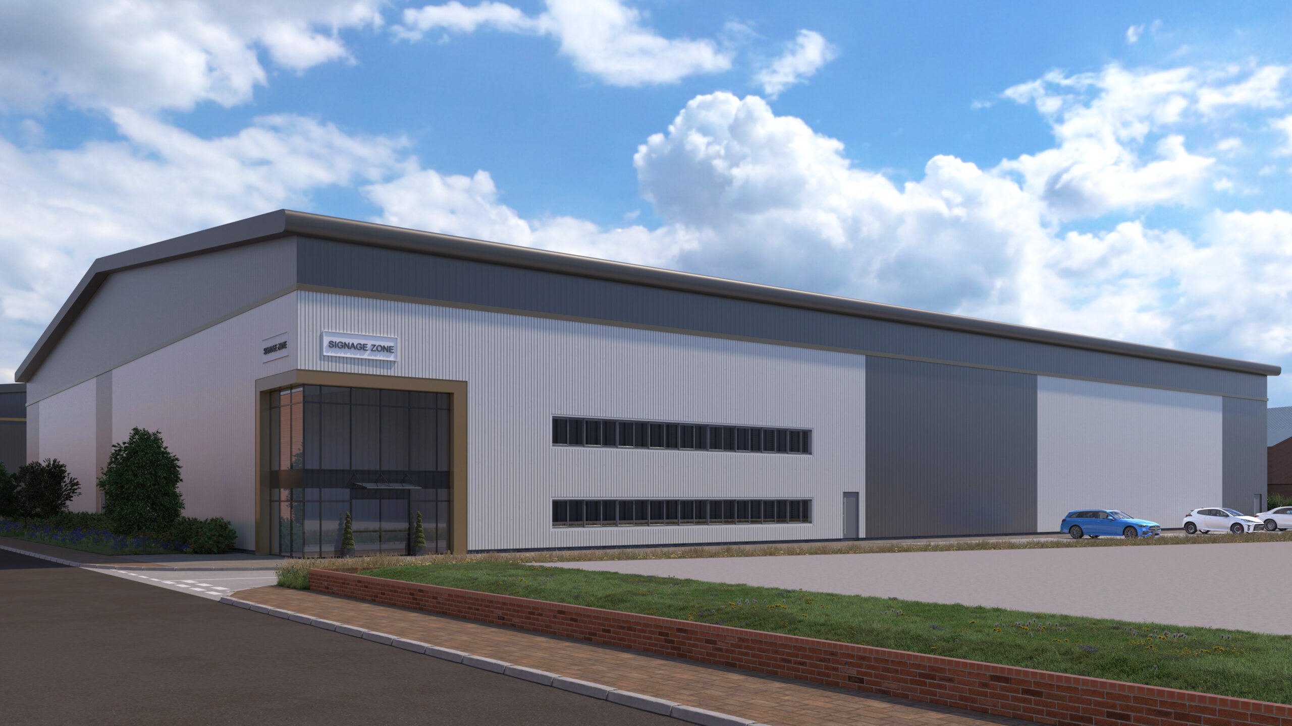 Planning approval for new West Midlands industrial/warehouse units  